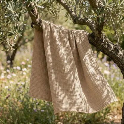 Couverture Cocon en Mousseline pour Adulte