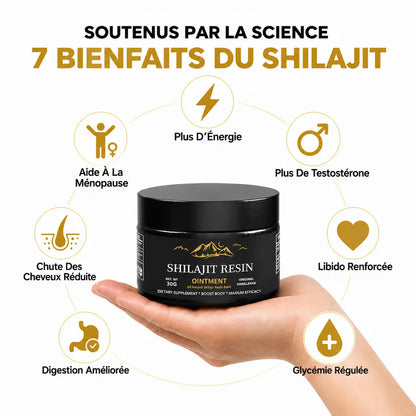 Résine de Shilajit Pure