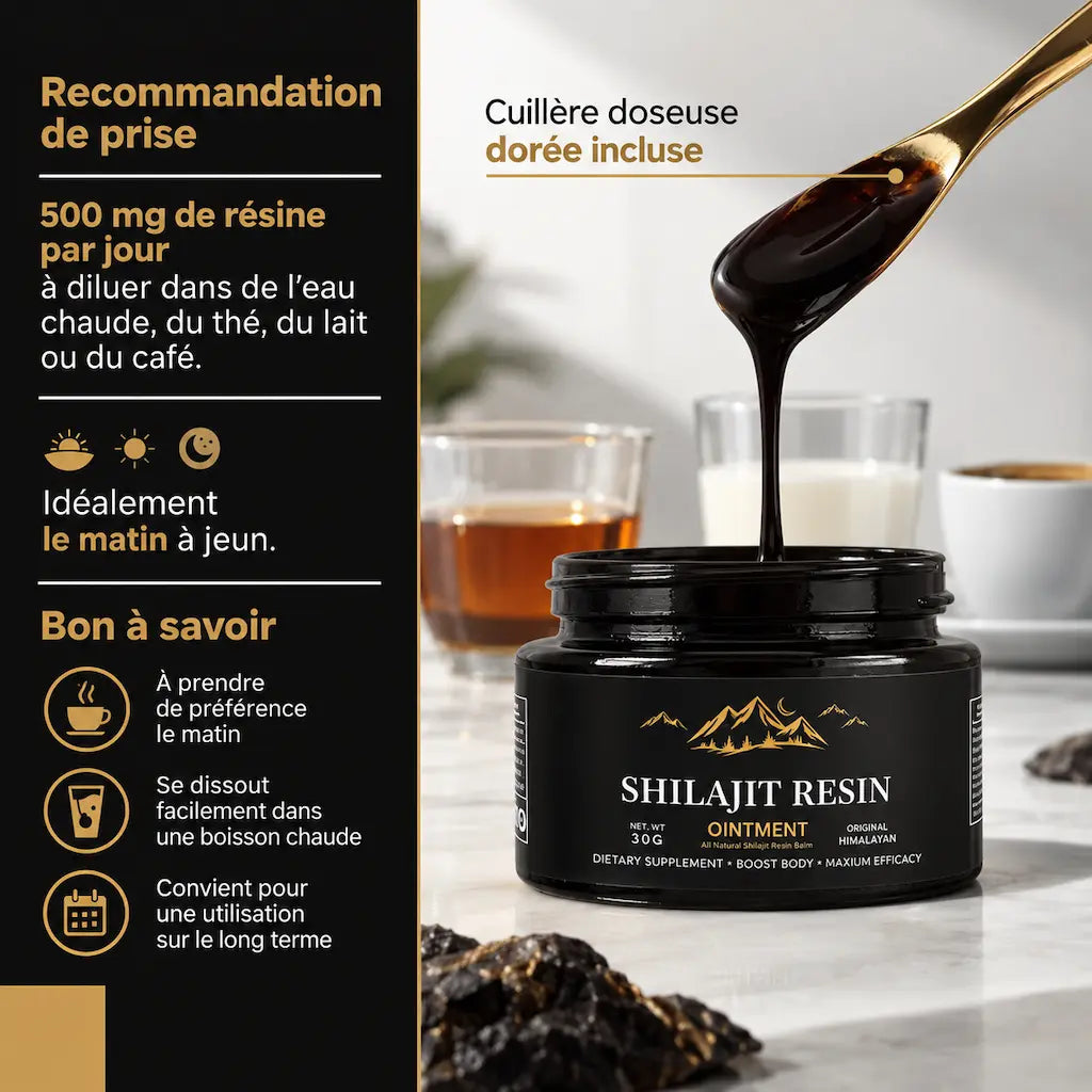 Résine de Shilajit Pure