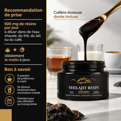 Résine de Shilajit Pure