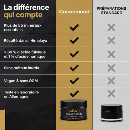 Résine de Shilajit Pure